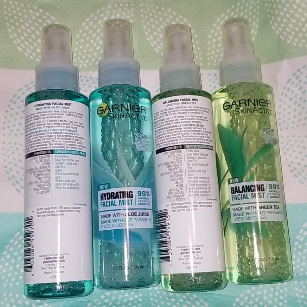 Facial mist *see pricing below*